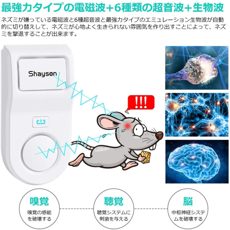 令和最新版 Shayson 超音波害虫駆除器 ねずみ駆除 超音波 強力 害虫対策器 ネズミ撃退器 ゴキブリ駆除 虫除け器 コウモリ 超音波 夢cocoro 通販 Yahoo ショッピング