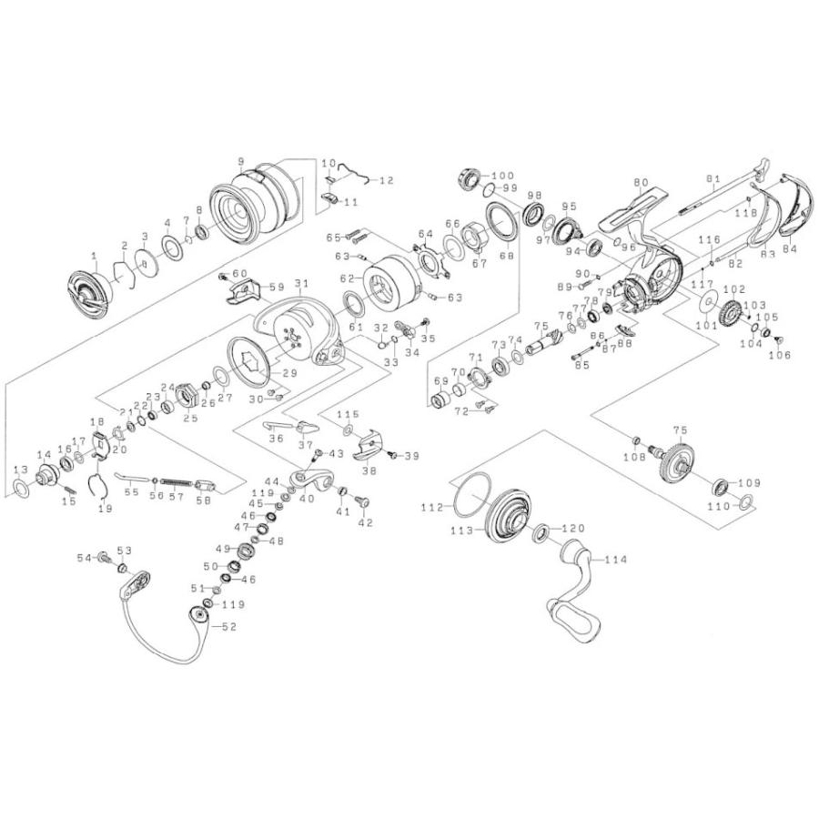 ダイワ Daiwa 純正パーツ 18 イグジスト Fc Lt00s P ドラグノブ 部品番号 1 部品コード 夢cocoro 通販 Yahoo ショッピング