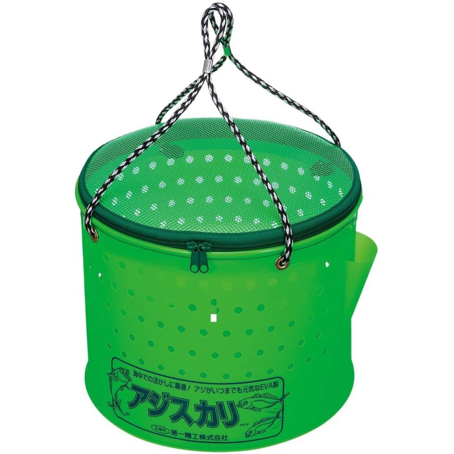 第一精工 活かしバッカン アジスカリ33cm 活かしバケツ 釣り 夢cocoro 通販 Yahoo ショッピング