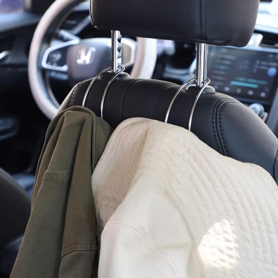 Otostar 車用 収納フック ダイヤモンド車フック 車用フック シートフック ステンレス 簡単取付 頑丈な後部座席フック 2個セット 夢cocoro 通販 Yahoo ショッピング