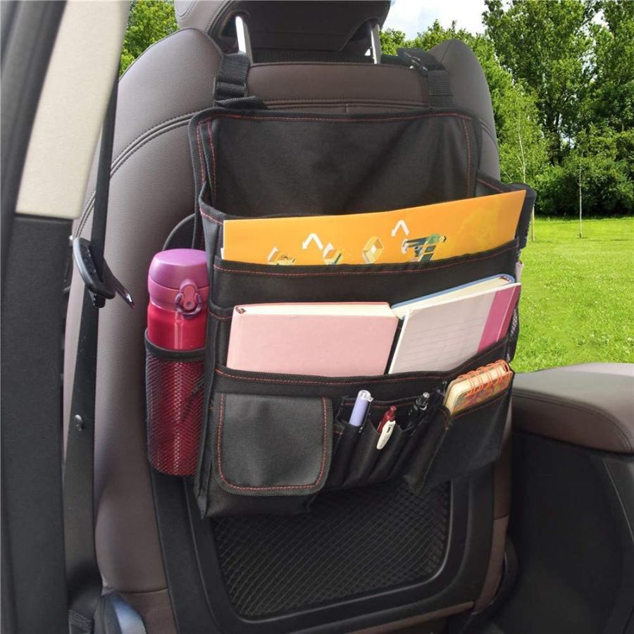 Zukida車用収納ポケット シートバックポケット 車 助手席 収納 多いポケット 多機能 車用座席収納 小物入れ 大容量 カーシート収納 夢cocoro 通販 Yahoo ショッピング
