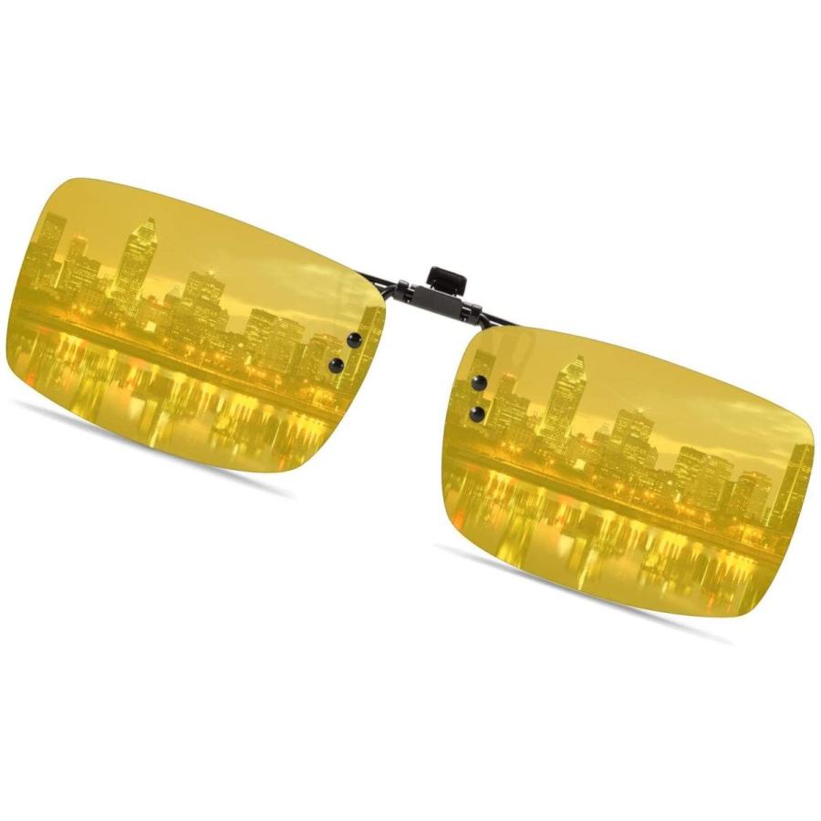 クリップサングラス 偏光クリップ眼鏡 Uvカット 夜間運転用 昼夜兼用 男女兼用 偏光 サングラス メガネにつける クリップオン 跳ね上げタ 011 夢cocoro 通販 Yahoo ショッピング