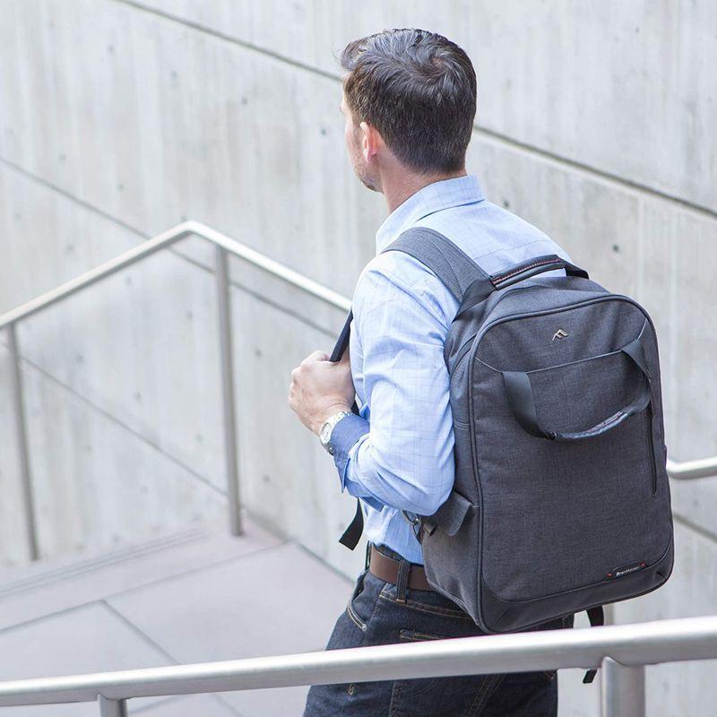 Brenthaven Collins バックパック 15インチノートパソコン用 学校やオフィス用 丈夫 衝撃や圧縮から保護 (コンバーチブル CEG2427093505