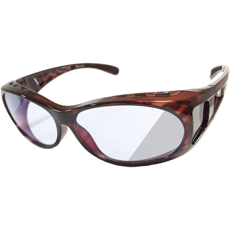 昼夜兼用 オーバー サングラス ネオコントラスト シェード (ＵＶで色が濃くなる) 調光レンズ オーバーグラス UV99.99%カット 夜間 夜間 オーバー サングラス ネオコントラスト シェード ＵＶで色が濃くなる 調光レンズ オーバーグラス UV99 99%カット