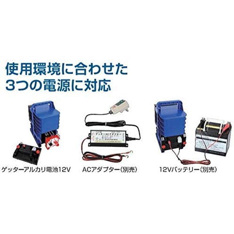 末松電子　電気柵　クイック600　屋外用　Qik-600　DC12V　No.125