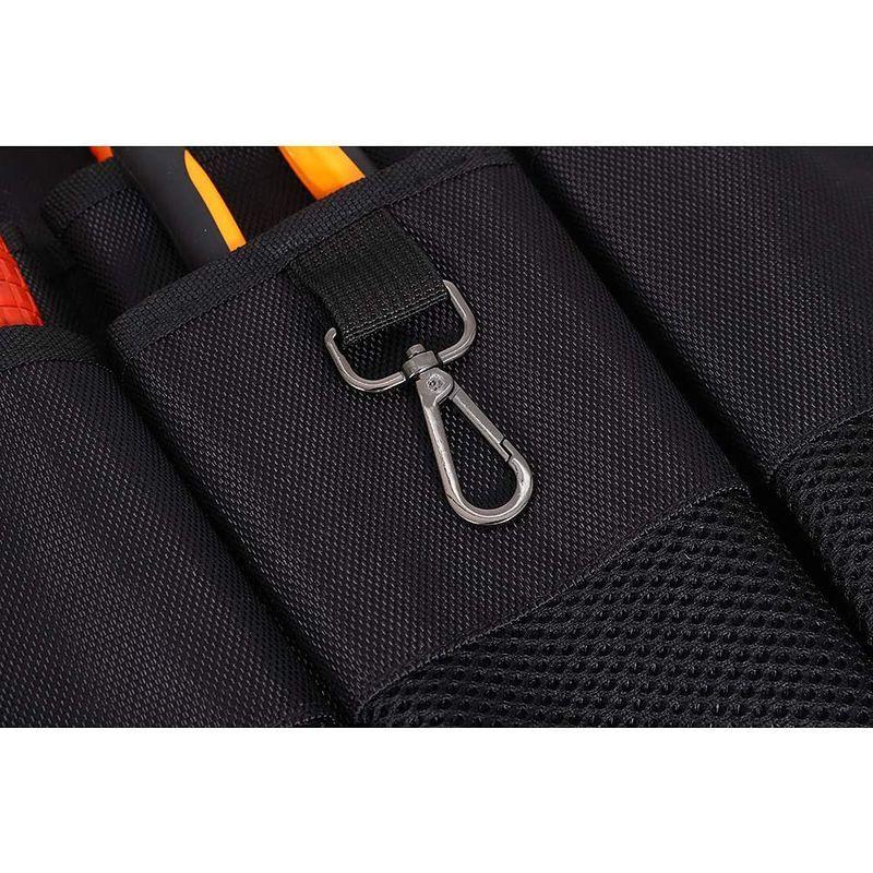 1374円 21年新作入荷 Qees エプロンバック ウエストバッグ ツールバッグ 小物入れ 腰袋 作業用 工具袋 600dオックスフォード 耐久性