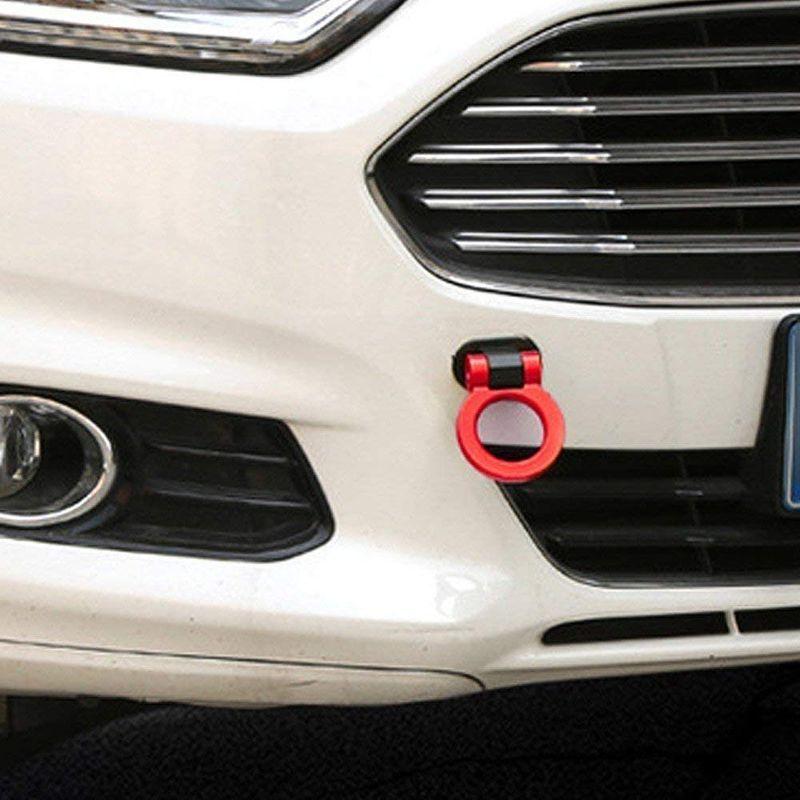 X Autohaux バンパートレーラーステッカー飾る 車の牽引フック ダミー牽引フック