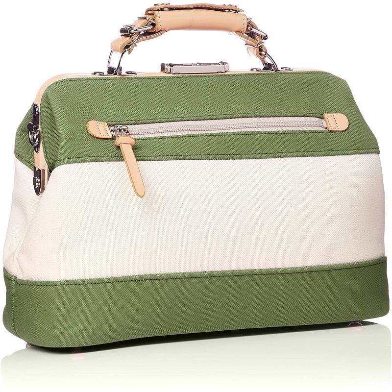 キワダ 帆布ボーダーダレスボストンバッグ キワダダレス 鞄の聖地兵庫県豊岡市製 10L 24 cm 0.64kg ダスティグリーン 10L 帆布ボーダーダレスボストンバッグ キワダダレス 鞄の聖地兵庫県豊岡市製 cm 64kg ダスティグリーン