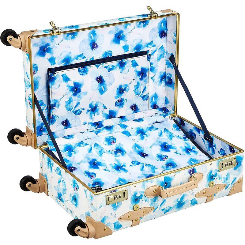 シフレ トランクケース 旅行カバン ユーラシアトランク 青 ブルー 花柄 Siffler 【最大15％OFFクーポン】OUTLET ユーラシアトランク