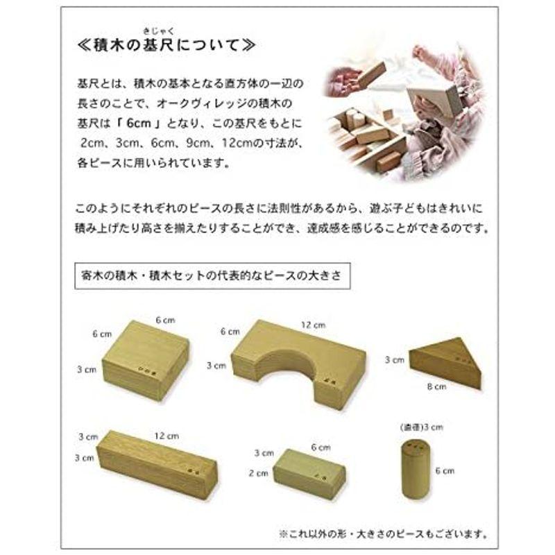 オークヴィレッジ 寄木の積木 ふくろ入り 国産材使用で無塗装、安心安全の木のおもちゃ 積み木 セット 知育 日本製 寄木の積木 ふくろ入り 国産材使用で無塗装 安心安全の木のおもちゃ 積み木 セット 知育 日本製