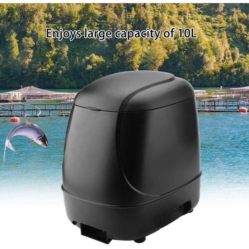 xuuyuu 屋外 自動魚フィーダー 自動餌やり機 10L 大容量魚フィーダー 水族館 自動給餌器 給餌タイマー魚給餌ディスペンサータイマー 屋外 自動魚フィーダー 自動餌やり機 10L 大容量魚フィーダー 水族館 自動給餌器 給餌タイマー魚給餌ディスペンサータイマー