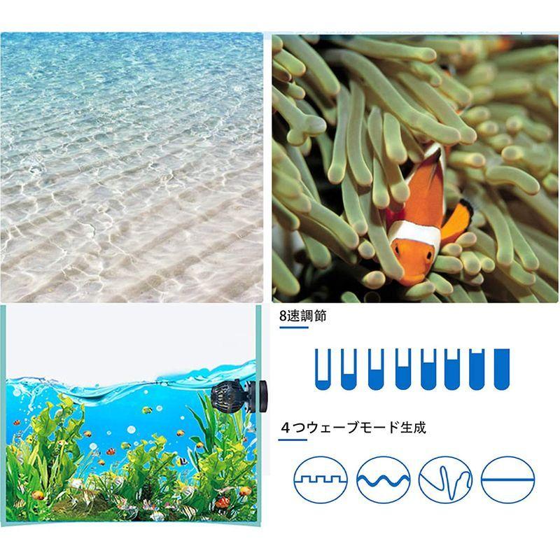 METIS ウェーブポンプ 水流ポンプ 水中ポンプ 水槽ポンプ アクアリウム ワイヤレス 回転式 水槽循環ポンプ 強力 安定 波メーカー 淡 ウェーブポンプ 水流ポンプ 水中ポンプ 水槽ポンプ アクアリウム ワイヤレス 回転式 水槽循環ポンプ 強力 安定 波メーカー 淡