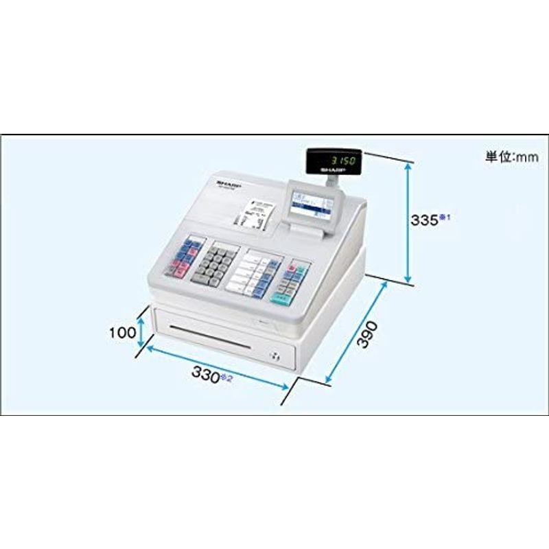 シャープ 電子レジスター ホワイト系 XE-A207W-W - 20