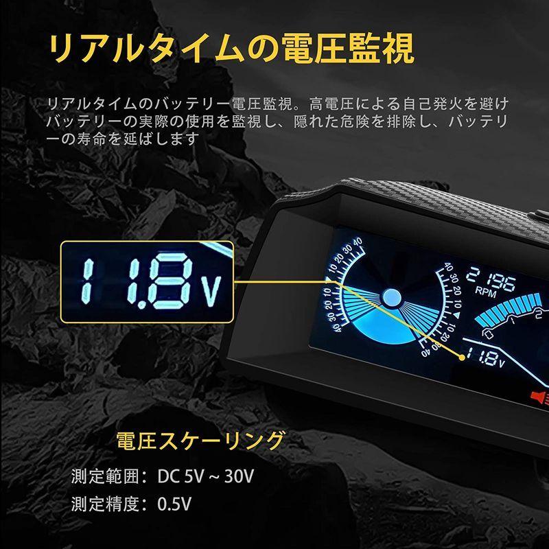 HUDヘッドアップディスプレイ OBD2モード搭載 車載スピードメーター 警報機能 水温とバッテリー電圧を監視 車の仰角、ロール角を表示 OBD2モード搭載 車載スピードメーター 警報機能 水温とバッテリー電圧を監視 車の仰角 ロール角を表示