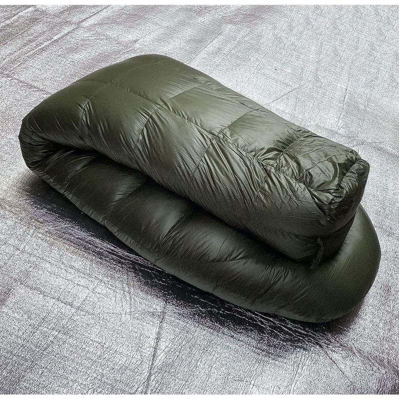 Fengzel Outdoor マミー型寝袋 210*80(50) cm 立体キルト 95％グースダウン 850FP 500-1500g充填 Outdoor マミー型寝袋 210*80 cm 立体キルト 95％グースダウン 850FP 1500g充填