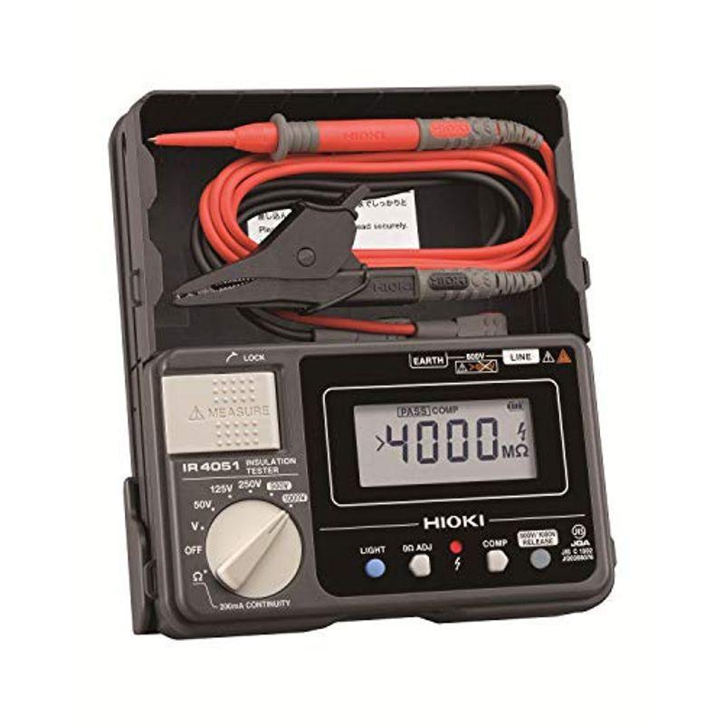 HIOKI(日置電機) IR4051-10 5レンジ デジタル絶縁抵抗計 ブランド雑貨