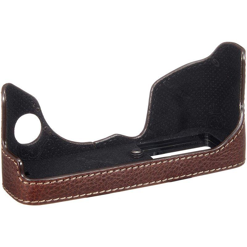 GARIZ FUJIFILM X-E3用 本革カメラケース XS-CHXE3BR ブラウン FUJIFILM E3用 本革カメラケース XS CHXE3BR ブラウン