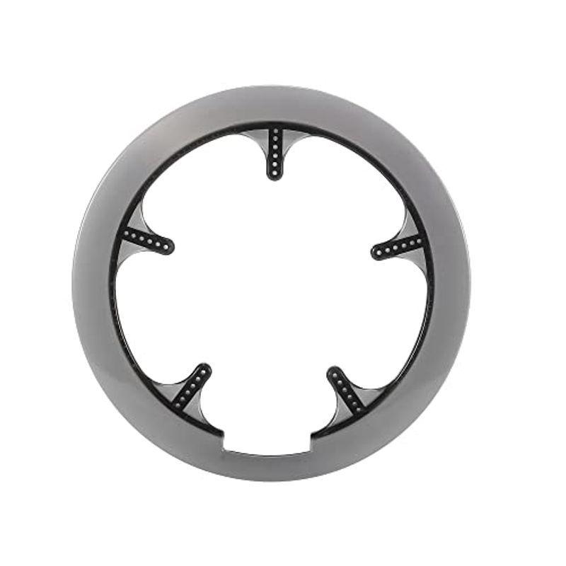 X AUTOHAUX バイククランクセットチェーンホイールプロテクターカバー チェーンホイール保護カバー 52 53 56歯 ブラック クリ 2022051302321001770夢