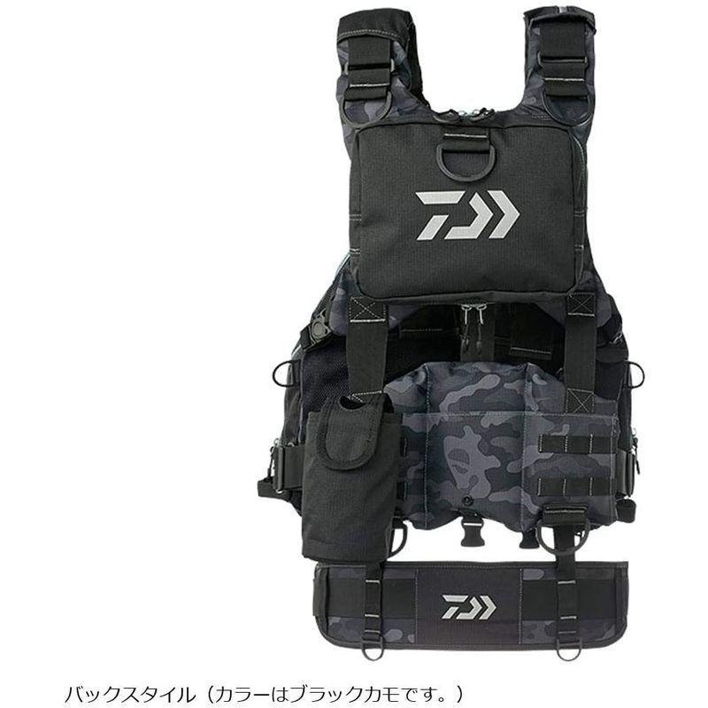 【訳あり品】 ダイワ(DAIWA) フィッシングベスト ベンチクールゲームベストIV ブラックカモ フリー DF-6109 【HOV5610959590】(20485円)