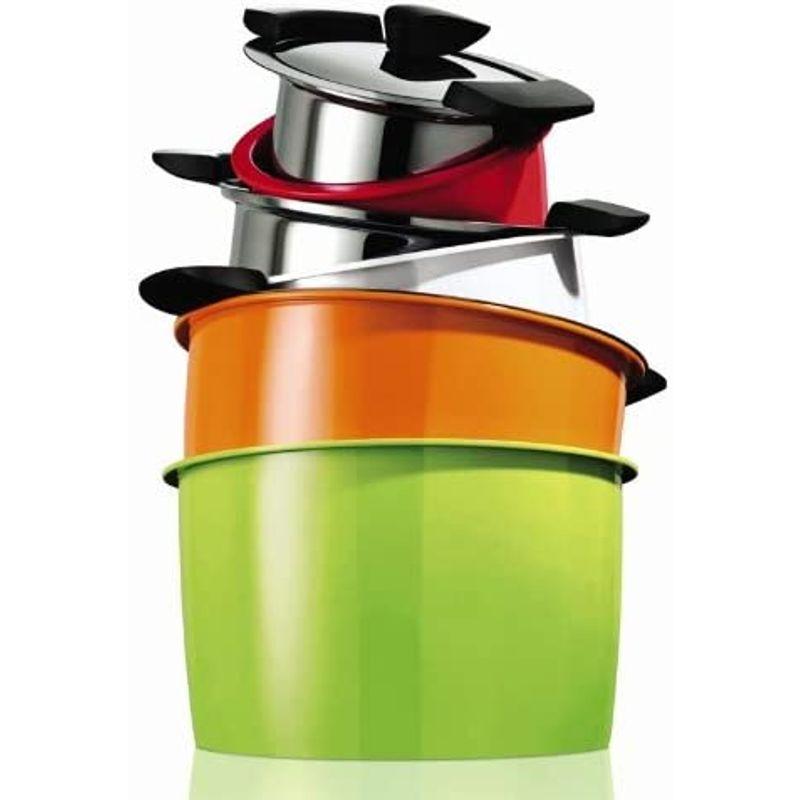 未使用展示品 KUHN RIKON クーンリコン 鍋 セット22cm スイス製