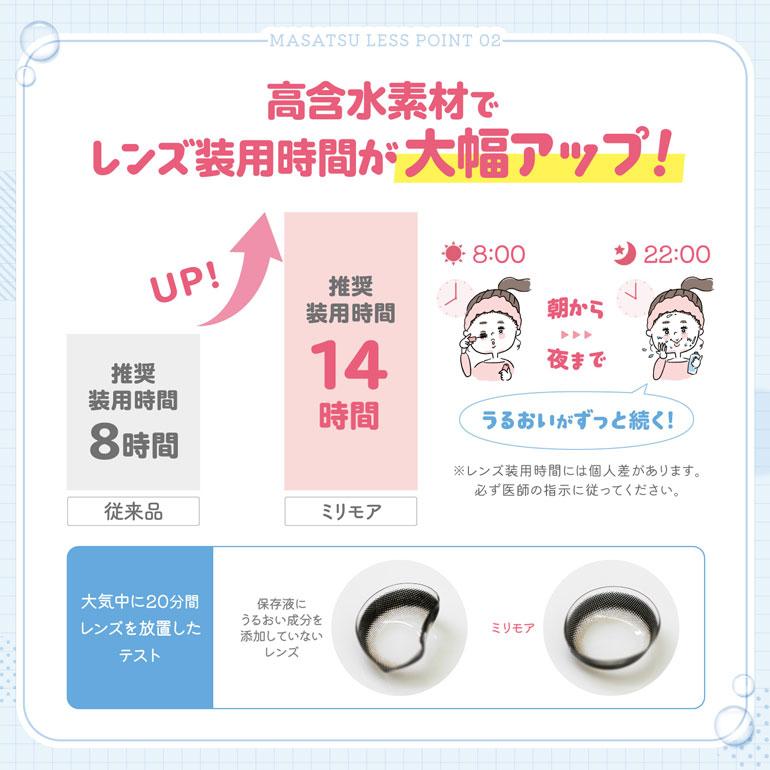 新色2カラー登場♪エバーカラーワンデーミリモア 10枚入 1箱 カラコン 1day｜yumecon｜09