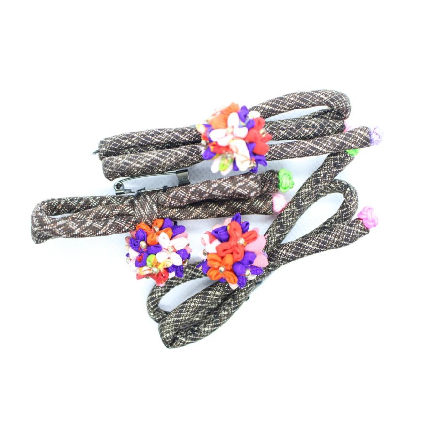 ブローチ 四角花玉大島紐ブローチ 花 日本 着物 リメイク 和雑貨 アクサセリー ハンドメイド 手作り 古布 手芸 オリジナル 大島 Br 119 古楽 小物 通販 Yahoo ショッピング