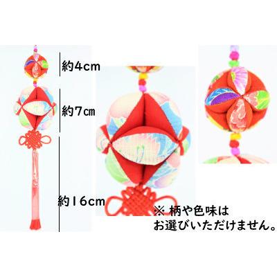 ハンドメイド　全長75cm　吊るし飾り　ちりめん　着物地　和布　さげもん ハンドメイド全長75cm吊るし飾りちりめん着物地和布さげもん