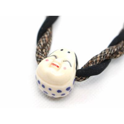 おかめ おかめ 木彫のお面 ⑤ - メルカリ