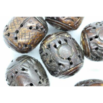 希少　バッファロー　ボーン　骨 水牛骨彫りパーツ 水牛骨 水牛 骨彫り バッファローボーン 材料