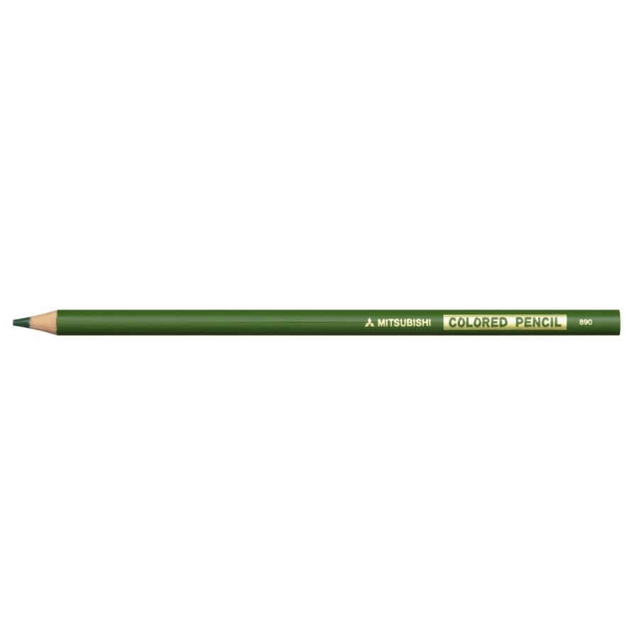 三菱鉛筆 色鉛筆 890 ふかみどり 12本(1ダース) :an-633281:ゆめ画材 - 通販 - Yahoo!ショッピング