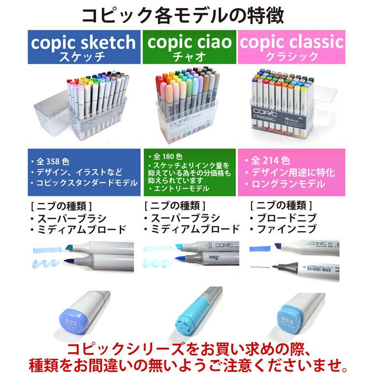 コピックチャオ コピック スタート 72色セット : ゆめ画材 コピックチャオ コピック スタート 72色セット : ゆめ画材