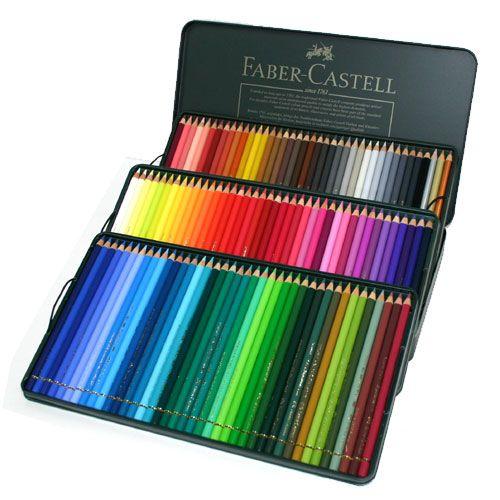 Faber-Castell ファーバーカステル ポリクロモス色鉛筆 120色セット 