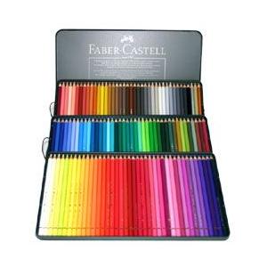 Faber-Castell ファーバーカステル アルブレヒト・デューラー 水彩色鉛筆 120色セット （缶入）｜yumegazai