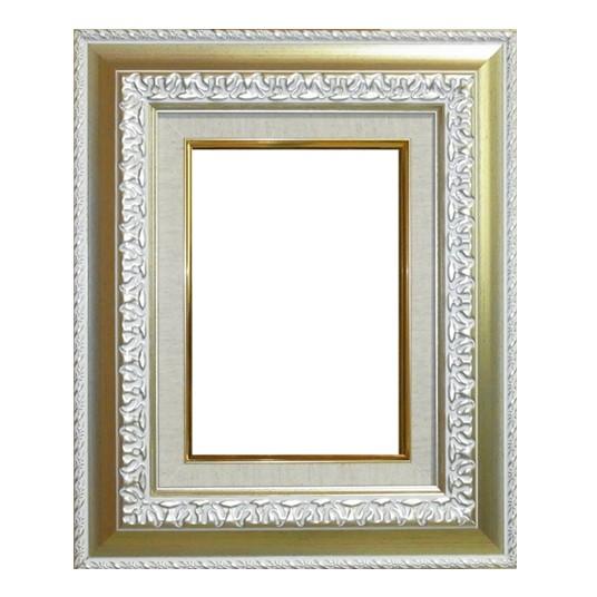 油彩額 HS-1 シルバー F3 アクリル1.5mm