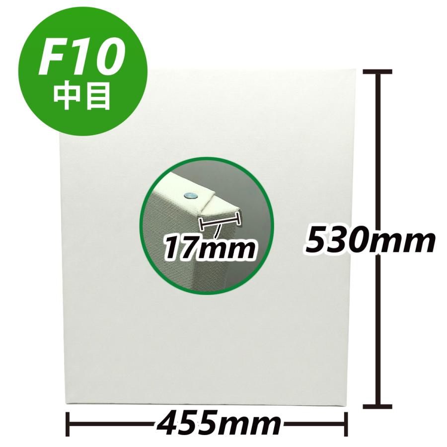 ゆめ画材 限定 張りキャンバス F10 麻100％ 中目 油彩・アクリル兼用