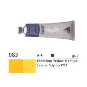 Maimeri アーティスティ 油絵具 カドミウムイエローミディアム 60ml G7