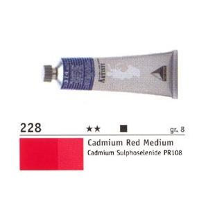 Maimeri アーティスティ 油絵具 カドミウムレッドミディアム 60ml G8