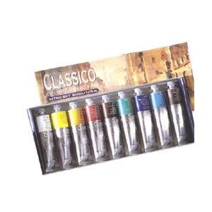 Maimeri クラシコ 油絵具 イントロセット （入門セット） 60mlチューブ 9色セット
