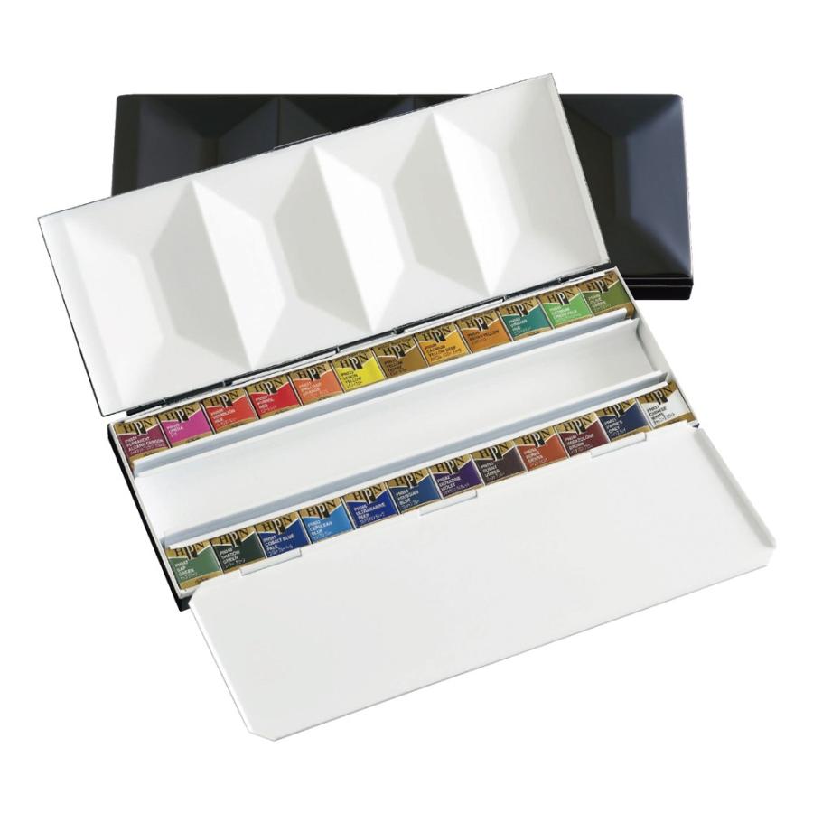 最高の 固形水彩絵具 ホルベイン アーティスト 24色セット メタルボックス パンカラー 水彩絵具
