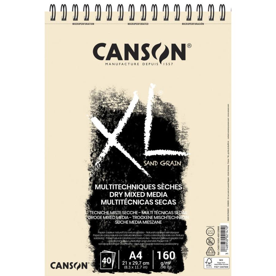 CANSON 高品質の激安 キャンソン 工場直送 XL サンドグレーンナチュラル A4