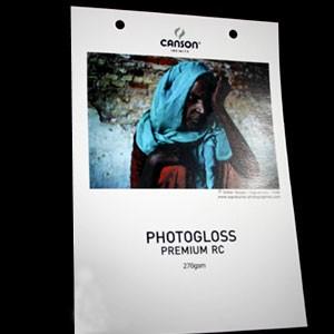 フォト用紙 キャンソン インフィニティ フォトグロス・プレミアム・RC 270g A3ノビ フォト用紙