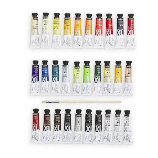 Pebeo ペベオ 油絵具XLセット 20ml×30色＋筆1本付きの画像