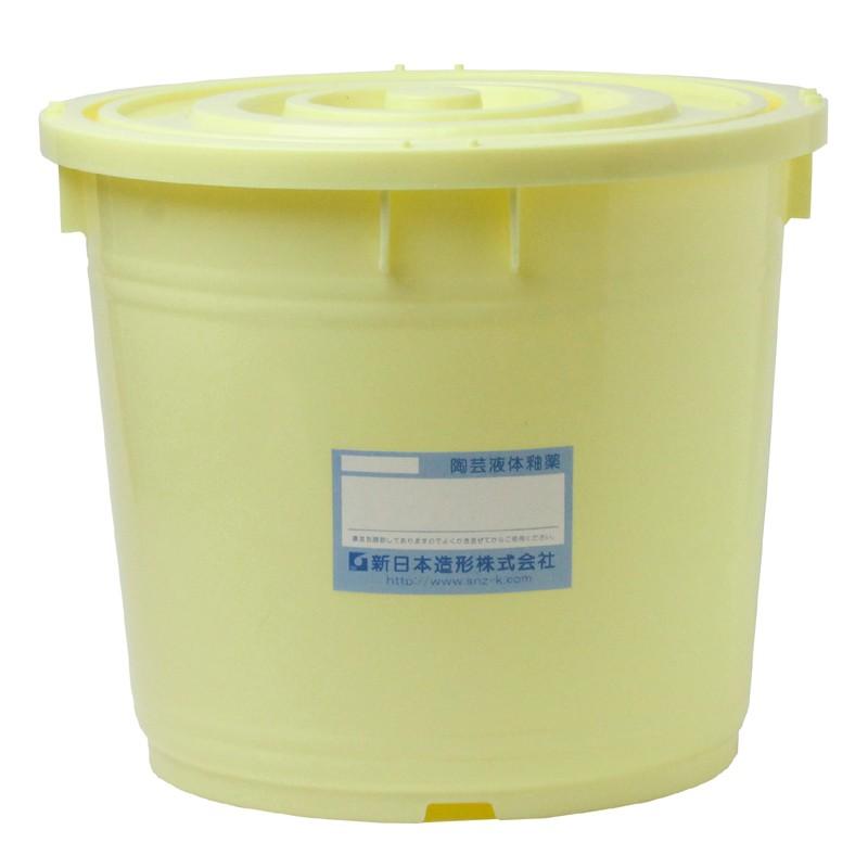 陶物作り 流動体釉薬 10L No.12 生石灰釉 釉薬、釉薬材料-陶芸道具、材料-手芸、ハンドクラフト