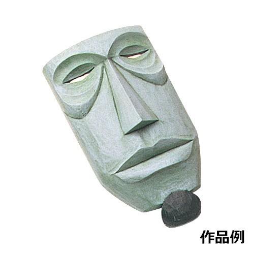 木彫お面 BW 小 200×120×47mm : ゆめ画材 - 通販 - Yahoo!ショッピング