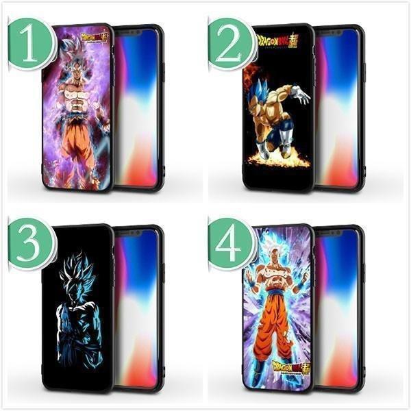 ケース ドラゴンボール 悟空 耐衝撃 スマホケース バンパーiPhoneXS iPhone XS MAX iPhoneXR iPhone8 Plus｜yumehikari｜02