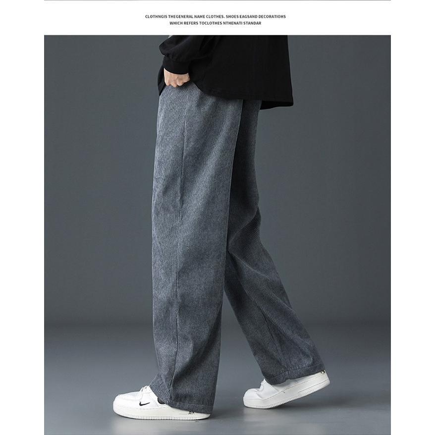 ワイドパンツ コーデュロイ メンズ ワークパンツ イージーパンツ