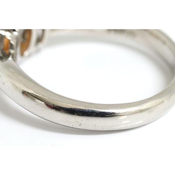 フィ ファイアーオパール ダイヤモンド リング 0.82ct 0.23ct Pt900 12