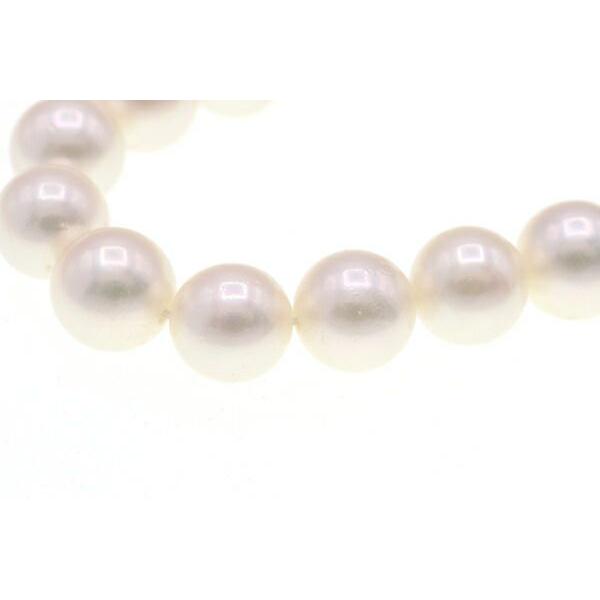 パール ネックレス 7〜7.4mm SV 中古 アクセサリー ストーン 天然石 