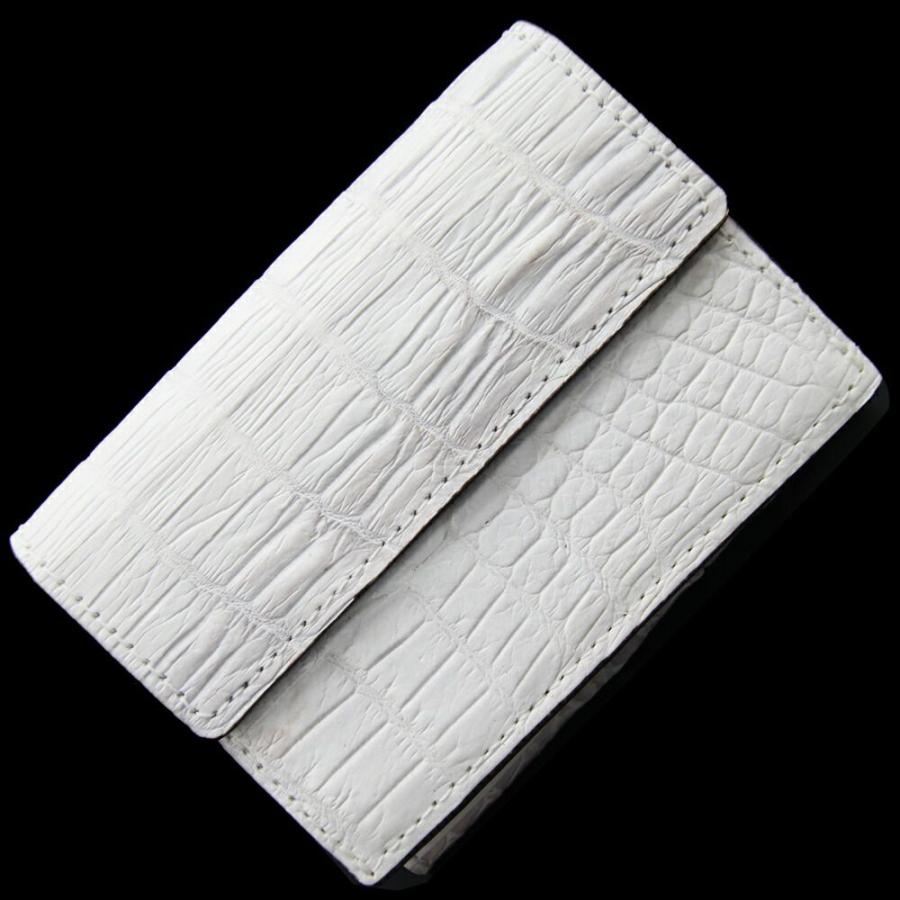 ヒマラヤ クロコダイル 三つ折り財布 HL-9609-HM NATURAL 新品 未使用 