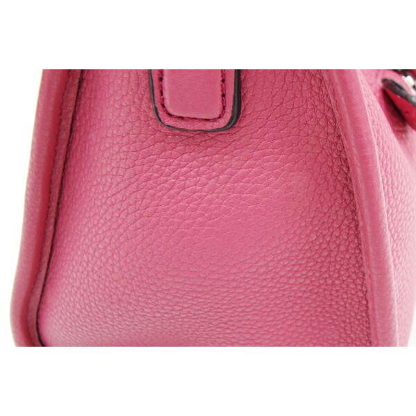 販売業者 プラダ ハンドバッグ 1BB022 ピンク レザー  ミニボストン レディース 女性 ロゴ 鞄